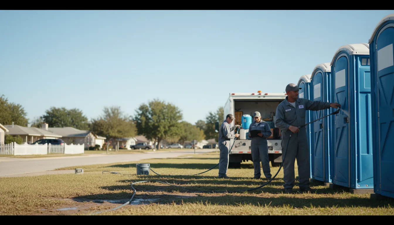 Long-Term Portable Toilet Rental in Sumerduck, VA near me